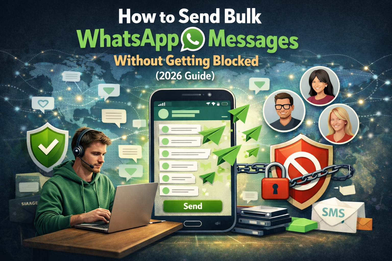 How to Send Bulk WhatsApp Messages Without Getting Blocked | Chati