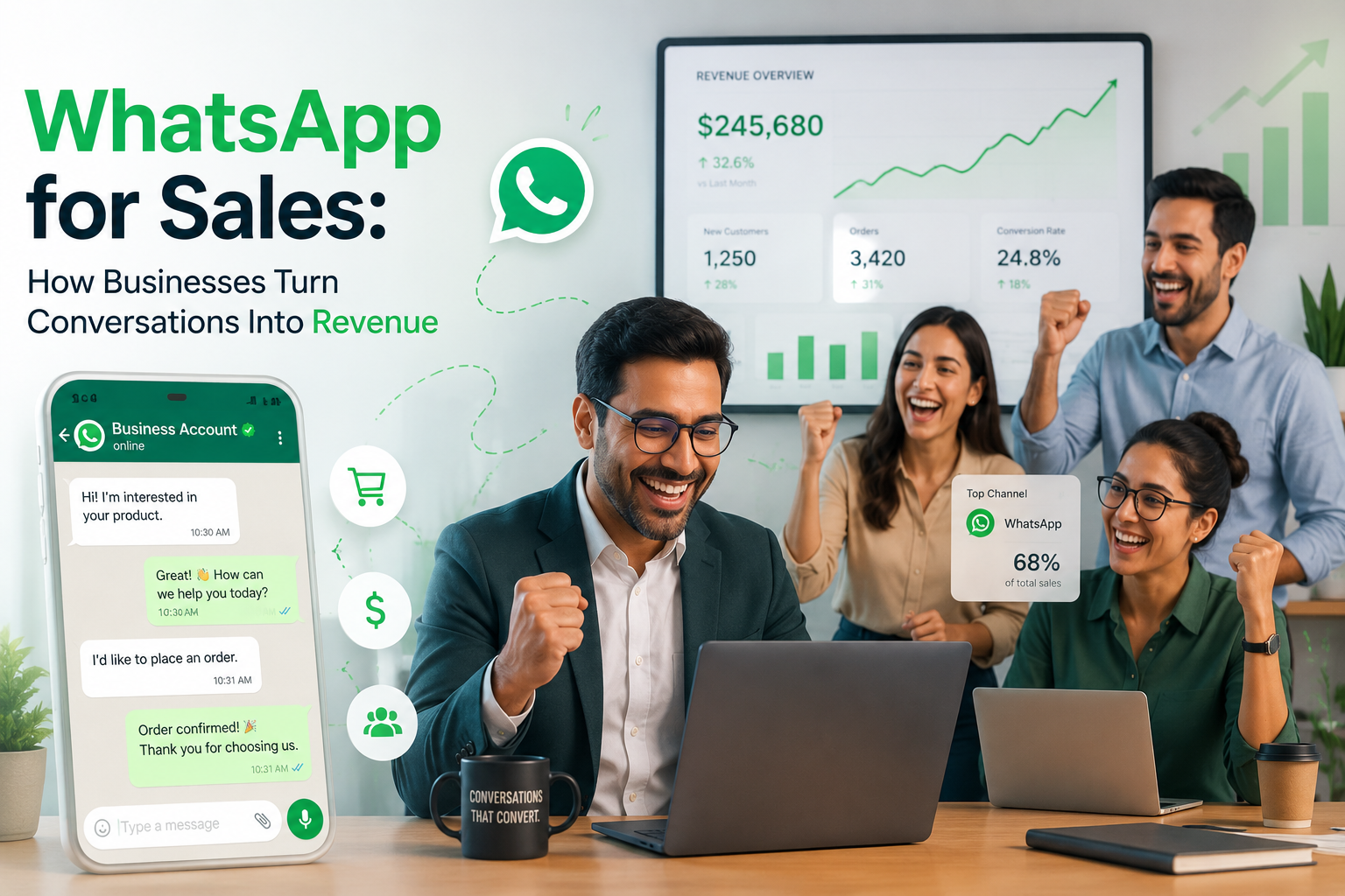 WhatsApp for Sales: Convert More Leads Faster | Chati