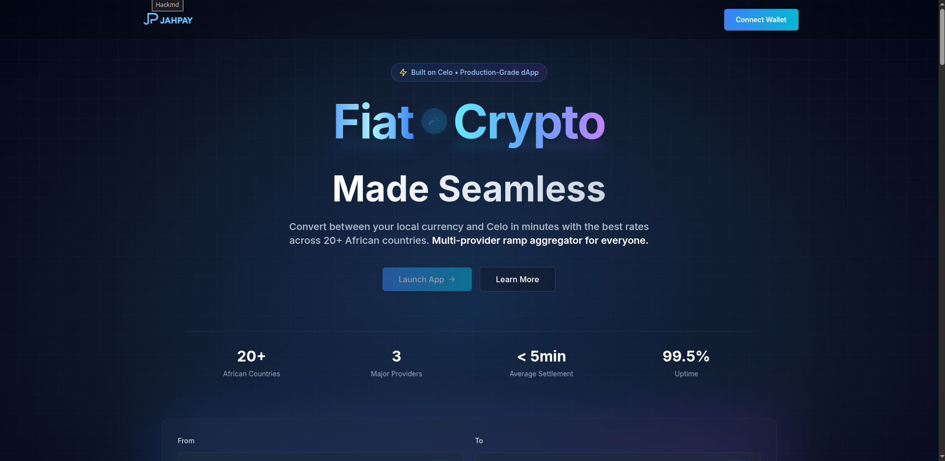 JahPay - Celo On/Off-Ramp
