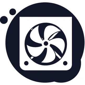 Icono referente a los componentes metálicos de los condensadores