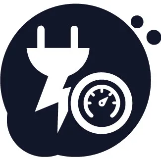 Icono referente al bajo consumo de energía