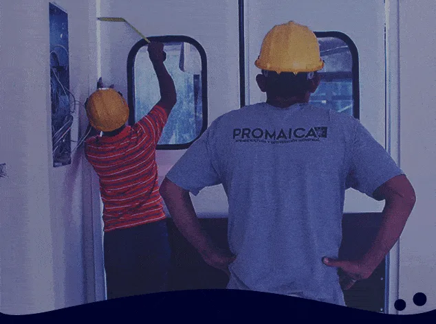Realización de mantenimientos programados de puertas para cuartos fríos y todo lo relacionado al área fría