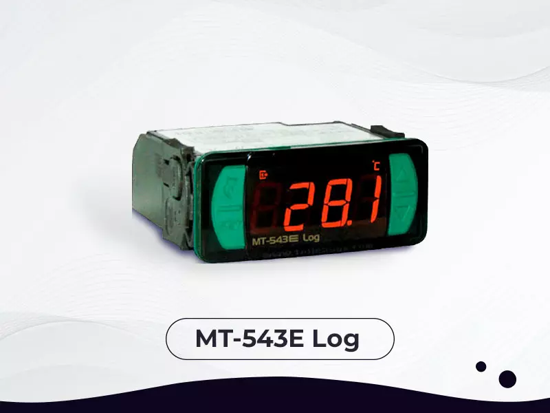 Controlador de temperatura MT-543E Log