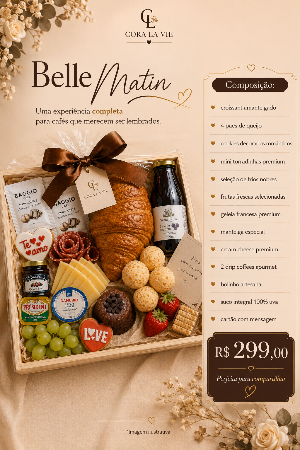 Belle Matin – itens e preço