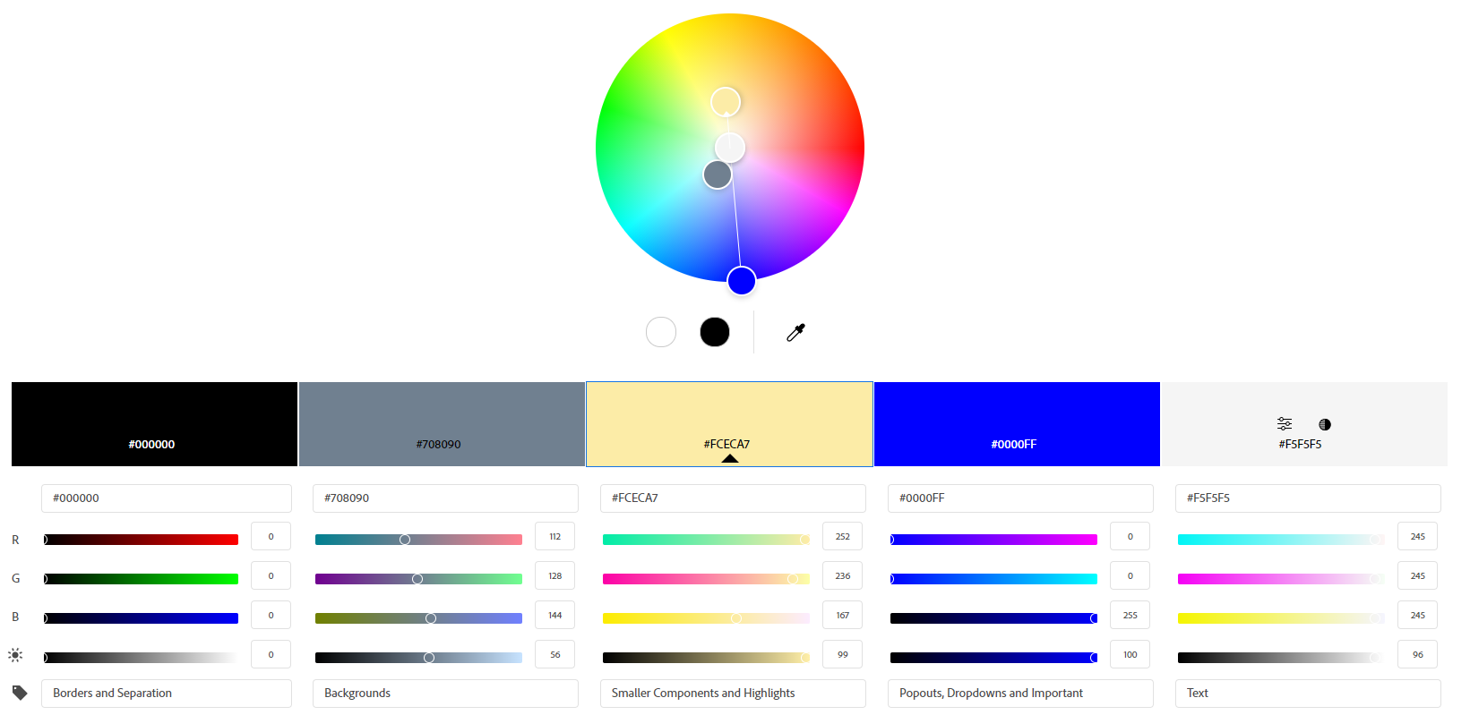 Colour Palette