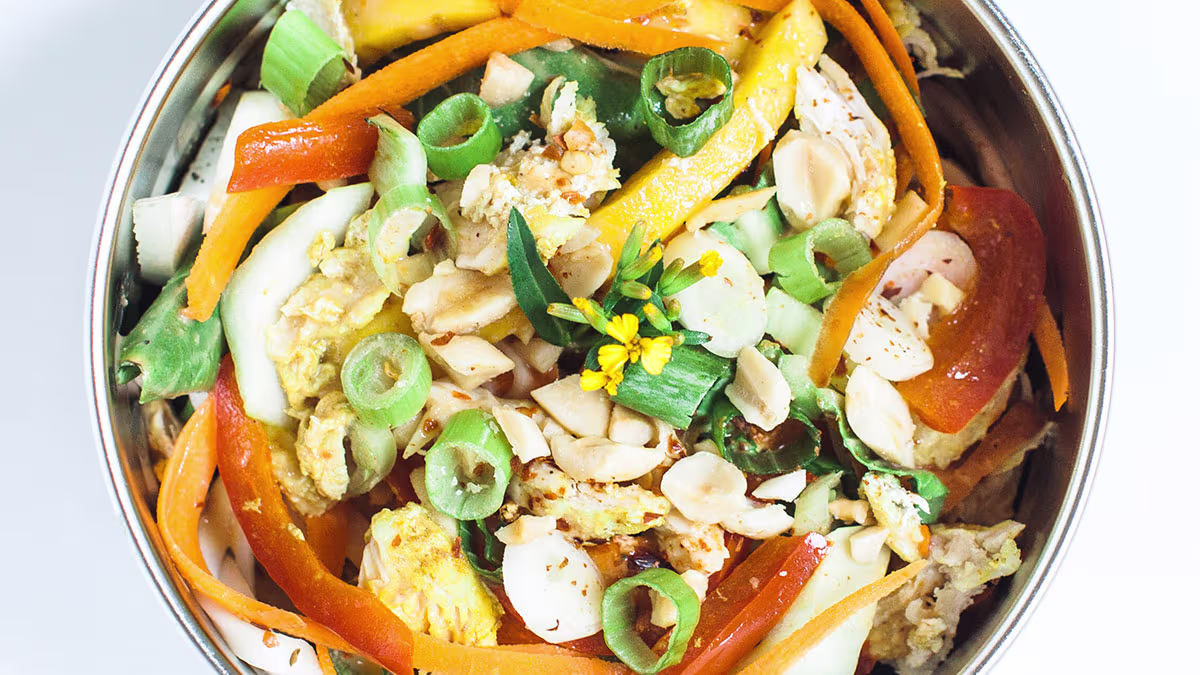 Dietary Considerations of curry noodle salad recipe