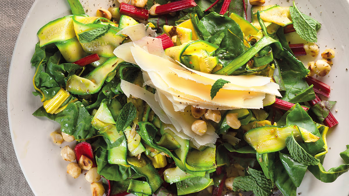 Step by Step Instructions For baby marrow recipe salad