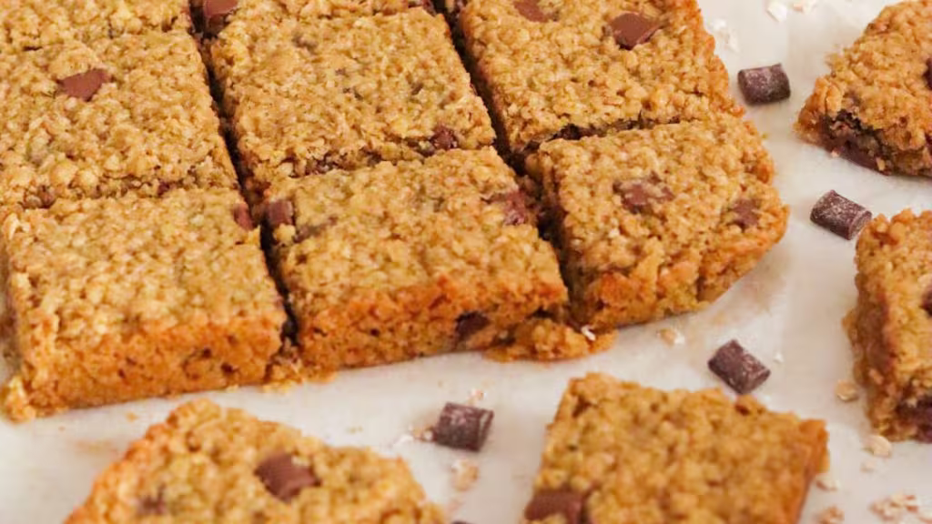 Step by Step Instructions For chocolate chip flapjack recipe