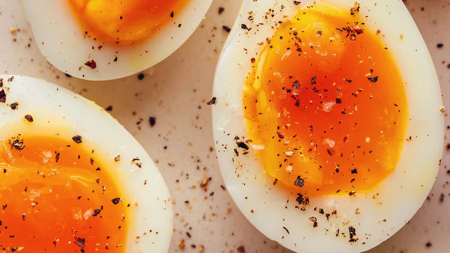 Step by Step Instructions For jammy eggs recipe