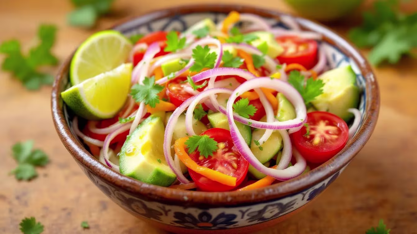Step by Step Instructions For cebolla ensalada recipe