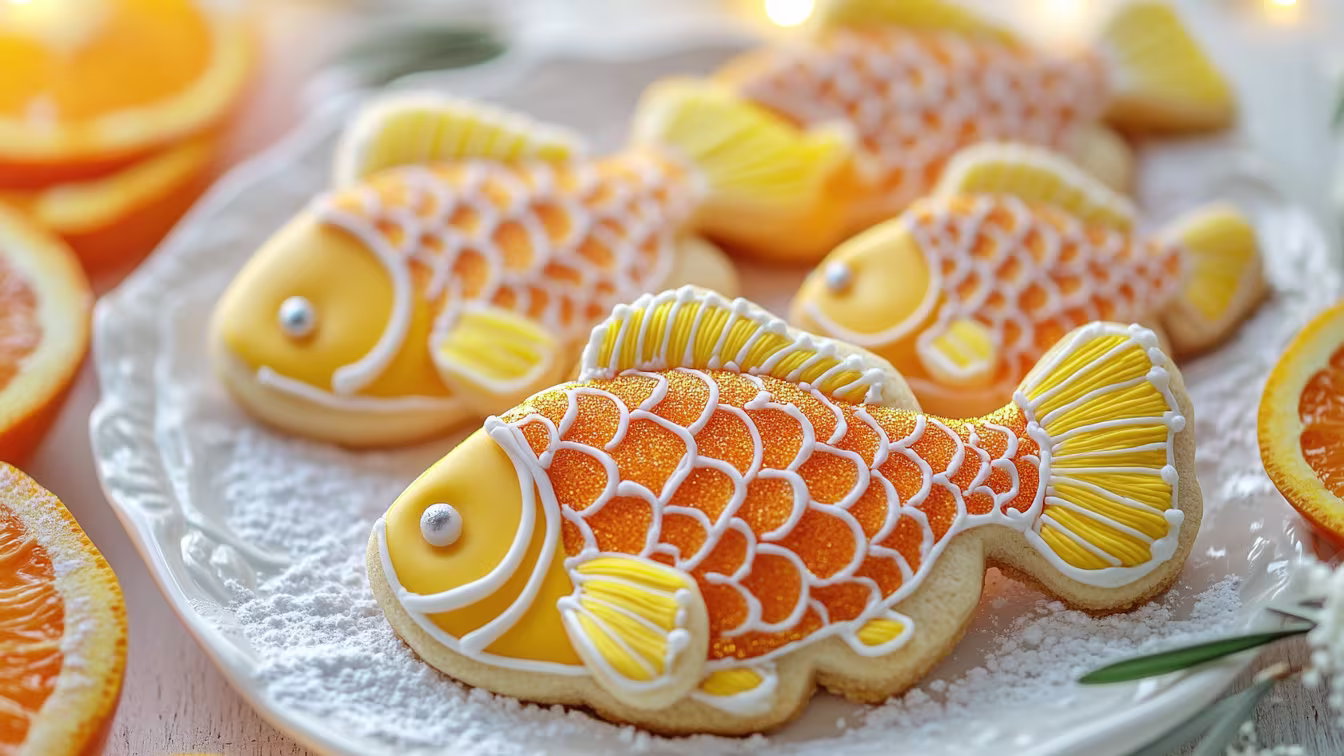 Delightful Orange Fish Cookies Recipe: A Fun Treat for All Ages!