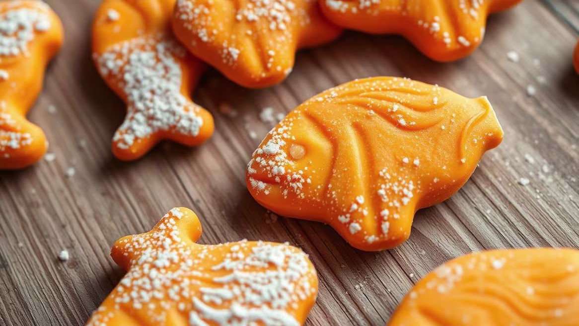 Step by Step Instructions For orange fish cookies recipe