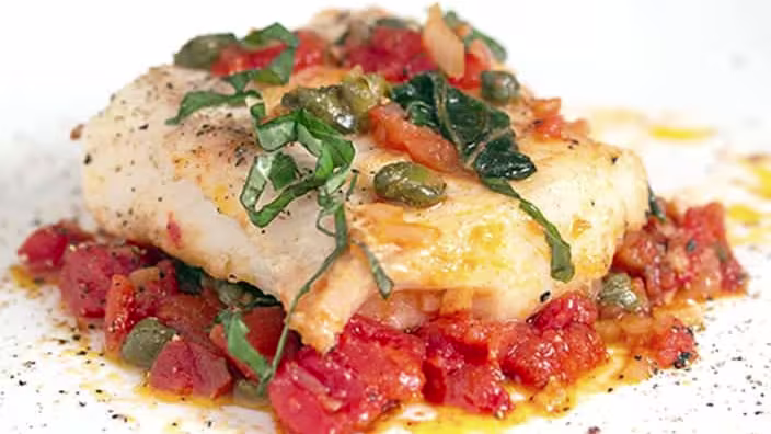 Dietary Considerations of recipe halibut marinara sauce