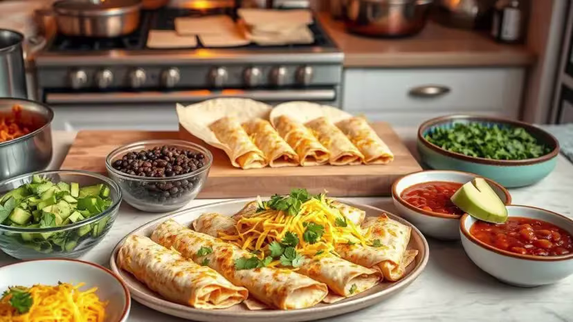 Step by Step Instructions For bush family enchiladas recipe