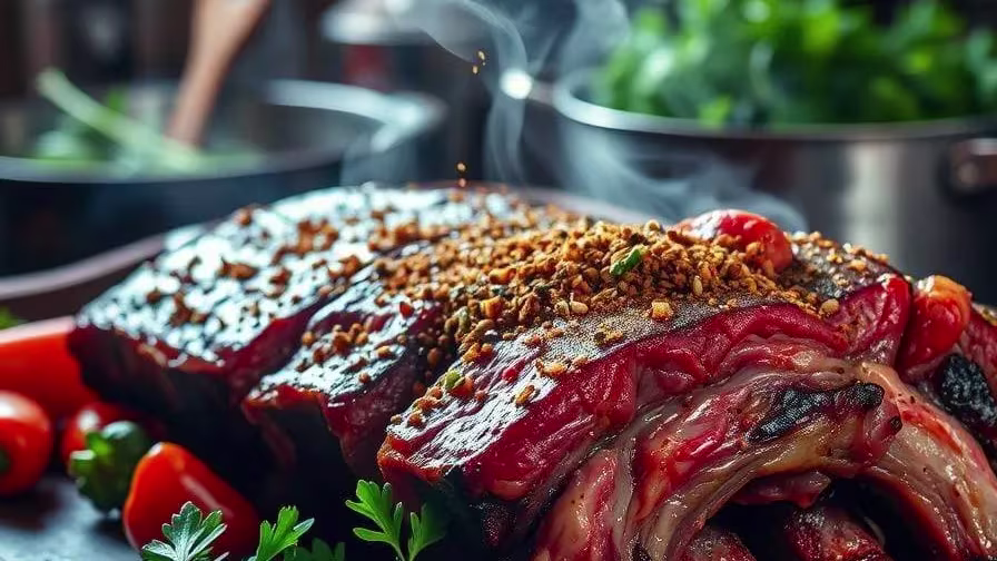 Step by Step Instructions For ox tail seasoning on beef short ribs recipe