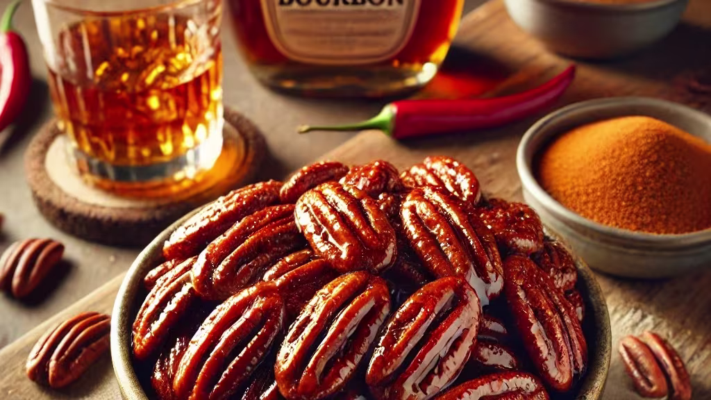 Spice Up Your Spirits: Bourbon Infused with Pecans and Cayenne Pepper Recipe