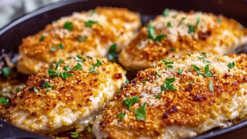Deliciously Easy Longhorn Parmesan Crusted Chicken Recipe You Can Make at Home