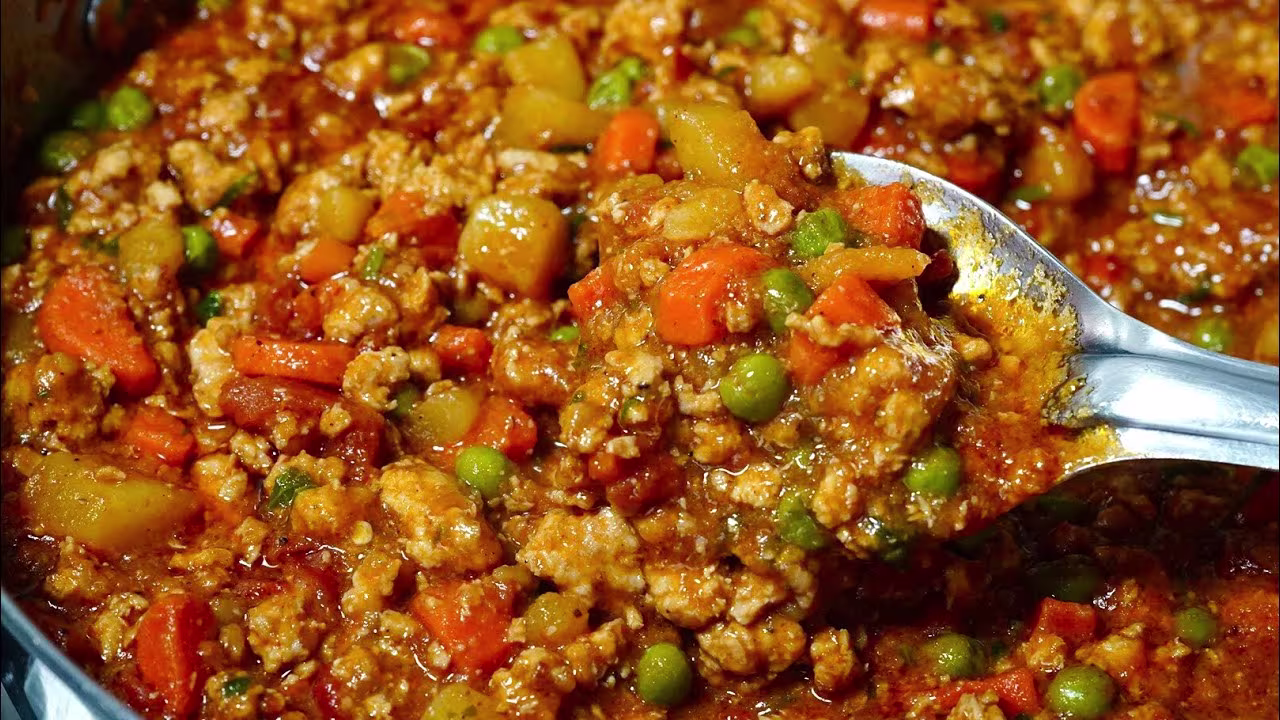 Step by Step Instructions For mince stew recipes