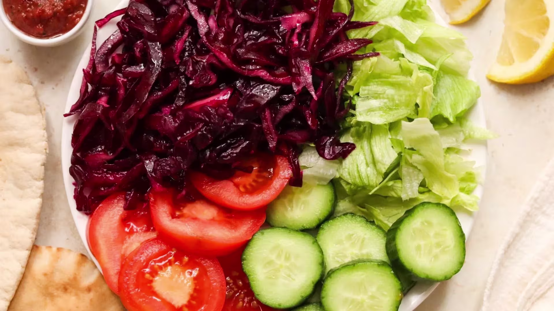 Step by Step Instructions For kebab salad recipe
