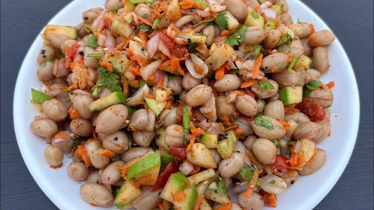 Step by Step Instructions For peanut salad recipe