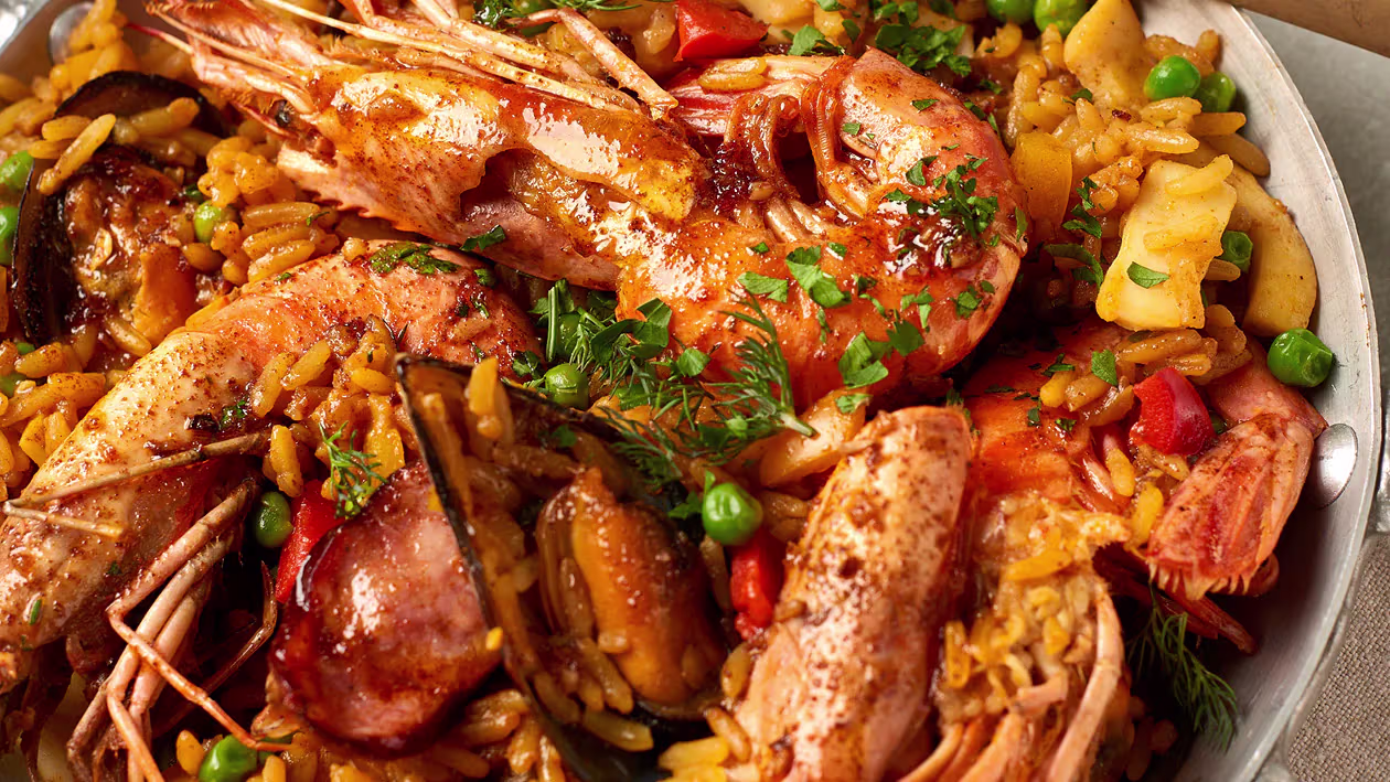 Step by Step Instructions For seafood paella recipe south africa