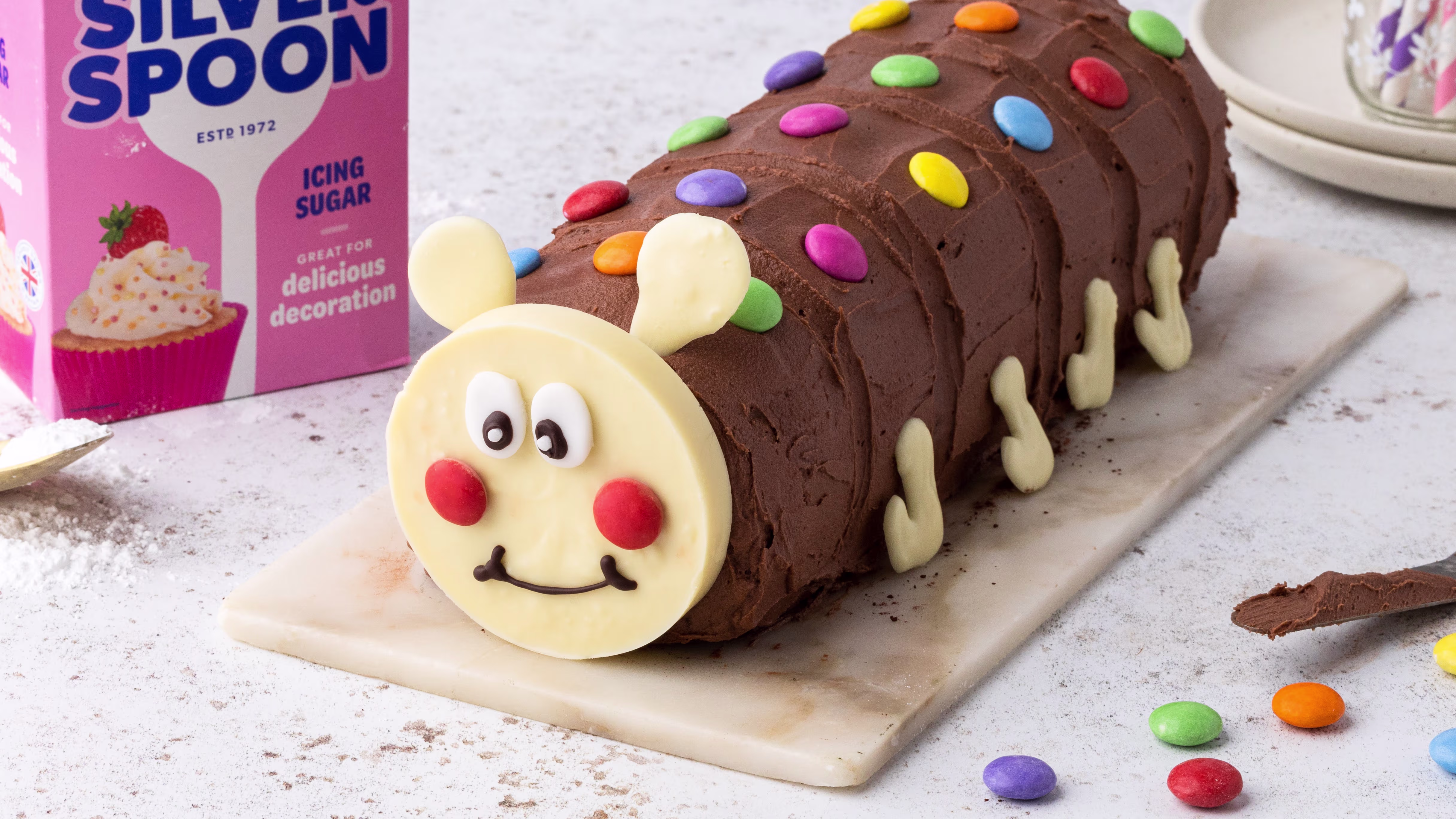 Step by Step Instructions For caterpillar cake recipe