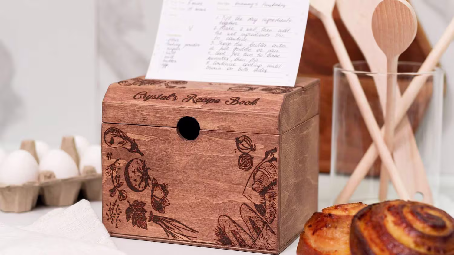 Dietary Considerations of recipe card box