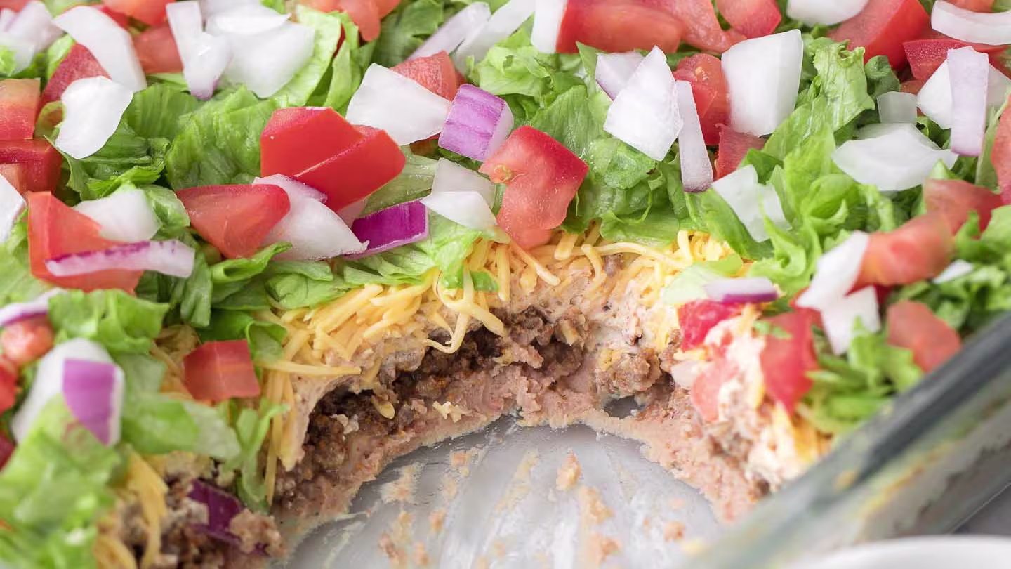 Step by Step Instructions For 7 layer dinner recipe