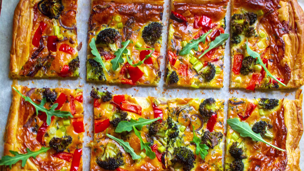 Dietary Considerations of recipes with puff pastry vegetarian
