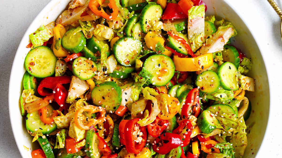Discover the Viral Cucumber Salad Recipe Everyone is Talking About!