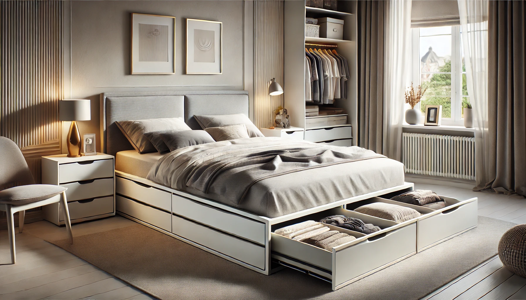 Smarter Beds with Storage Options