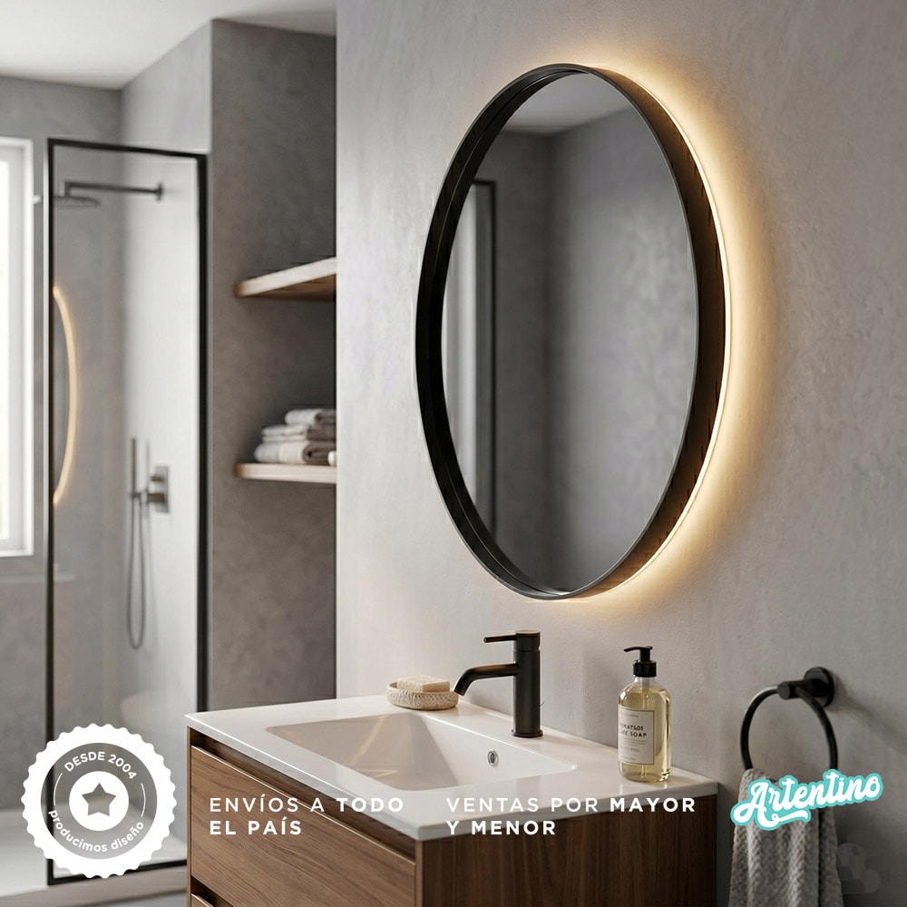 ESPEJO LED REDONDO SOHO 60 Cm