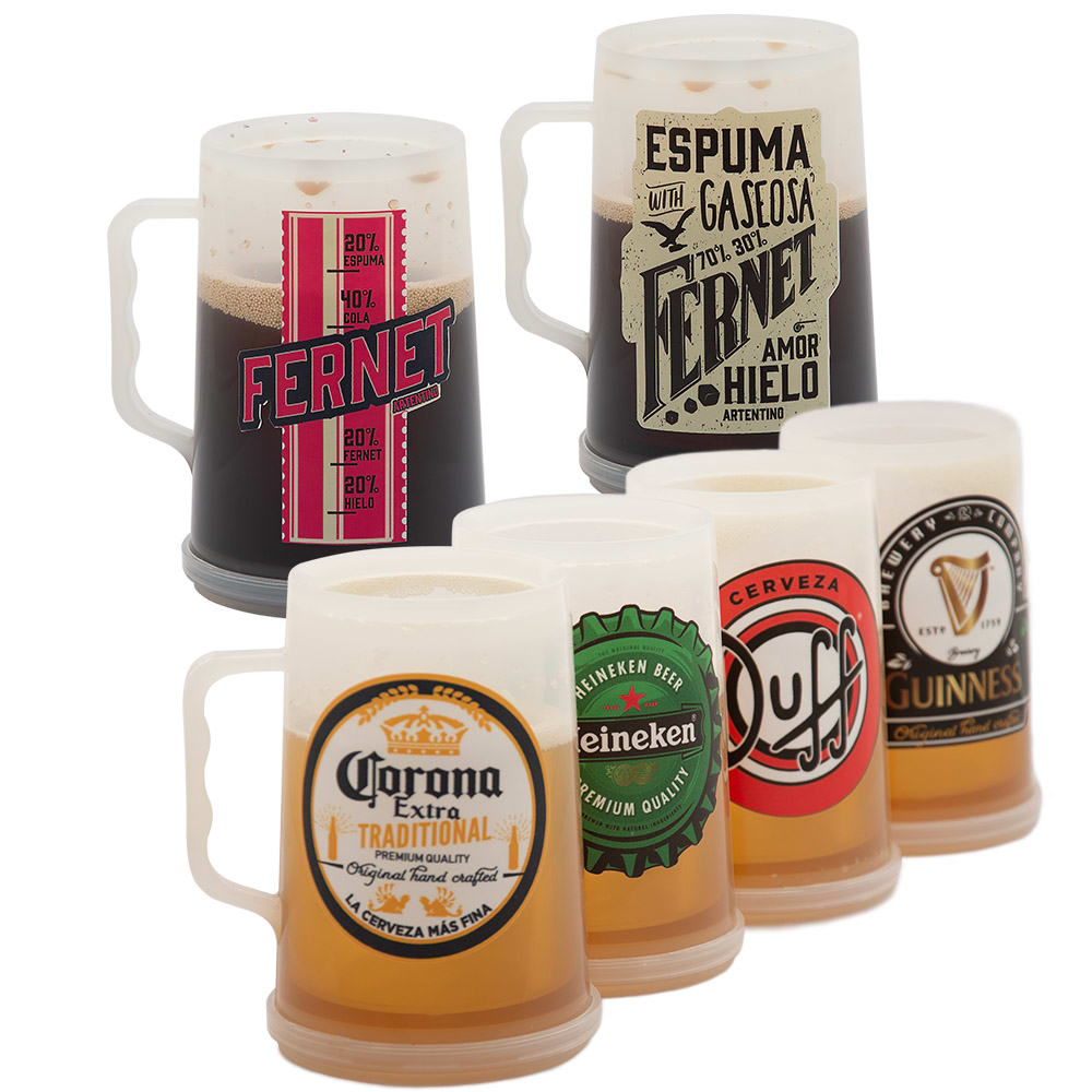VASO CHOPP GEL REFRIGERANTE 400 CC