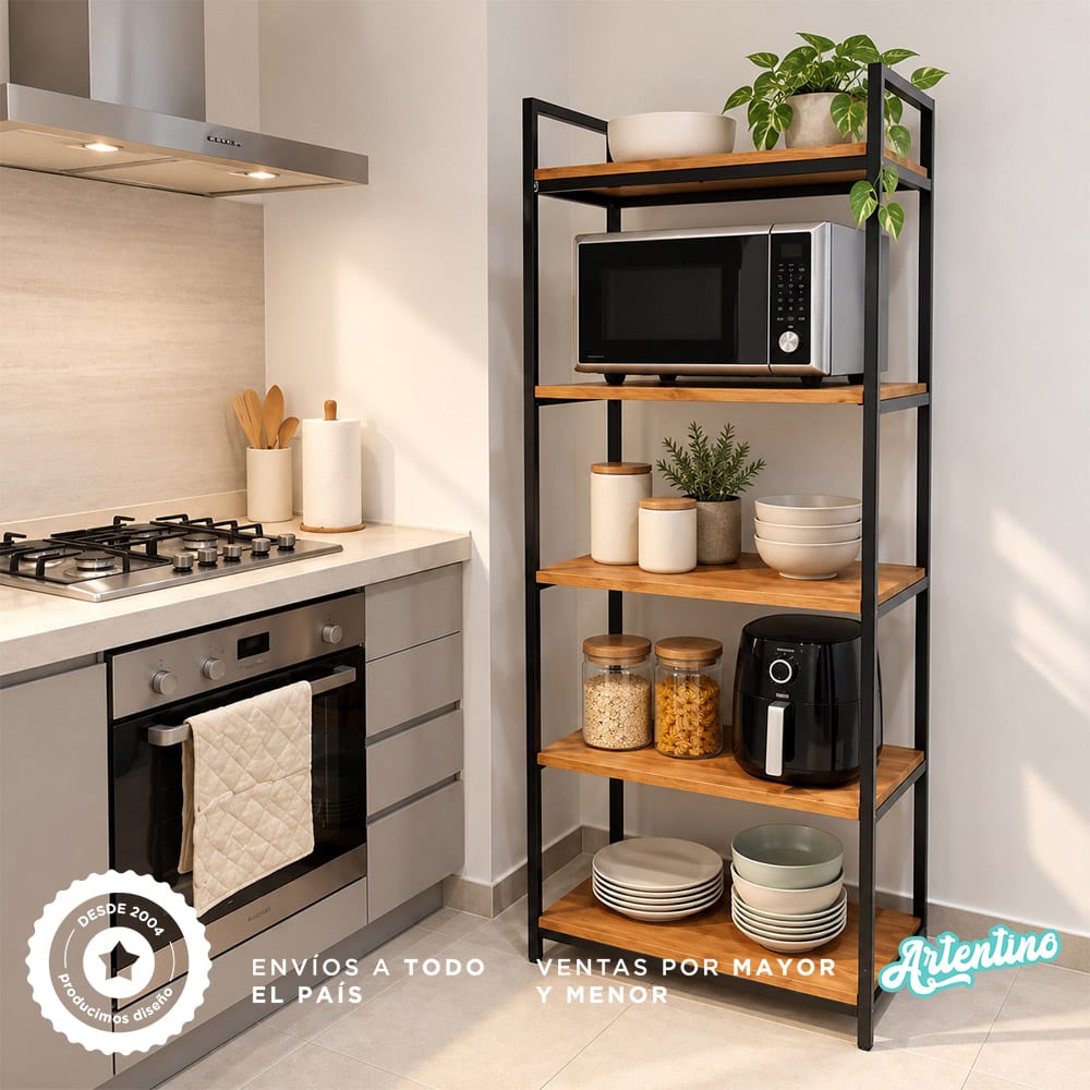 ESTANTERIA ORGANIZADOR LIVING COCINA
