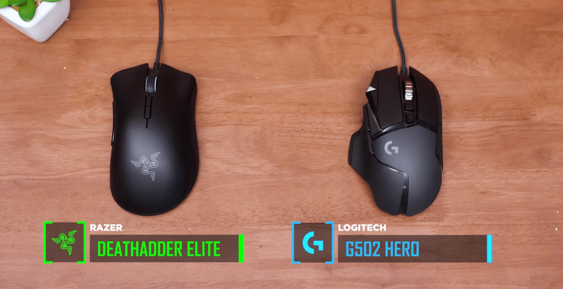 logitech g502 vs razer deathadder elite