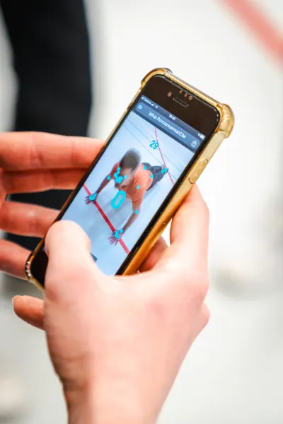 App-prototype op smartphone