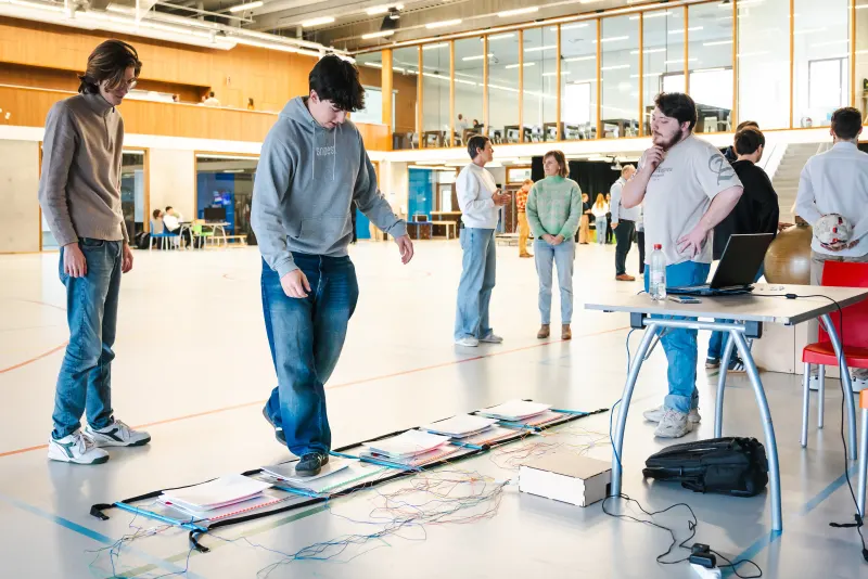 Hardware prototype van een Team Project