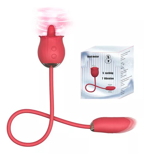Vibrador de clítoris con succión y pulsación