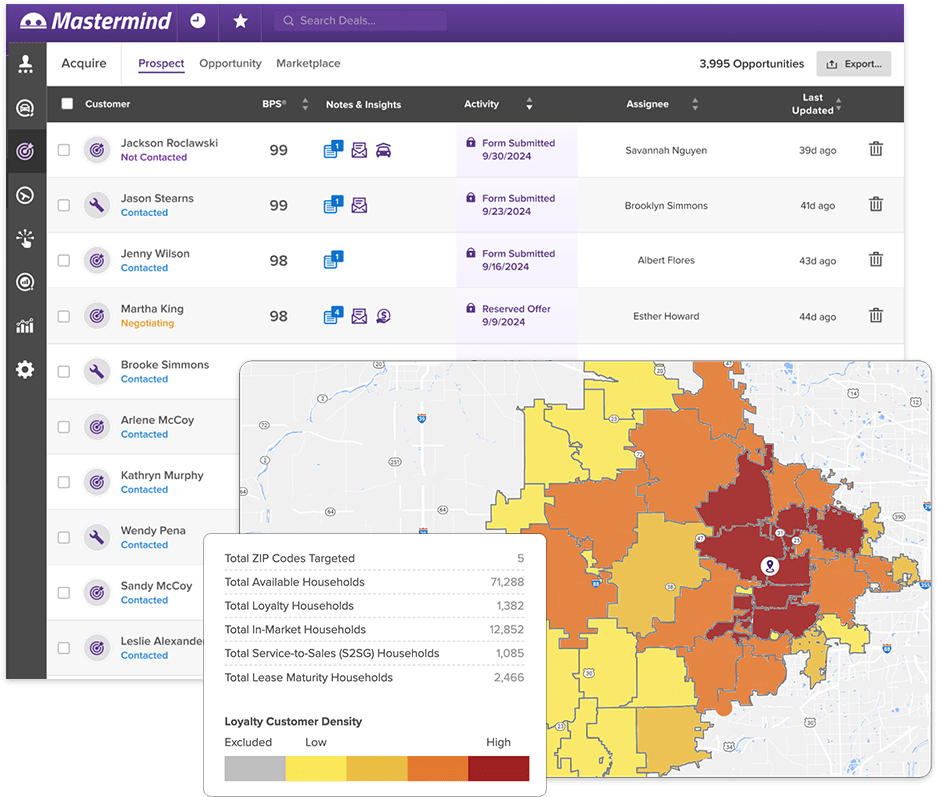 Acquire map and screenshot