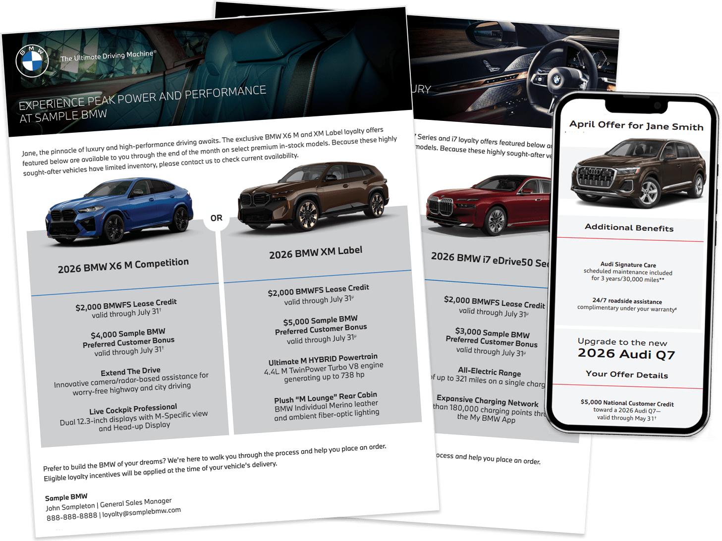 Direct Mail Examples