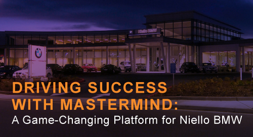 Driving Success with Mastermind: A Game-Changing Platform for Niello BMW