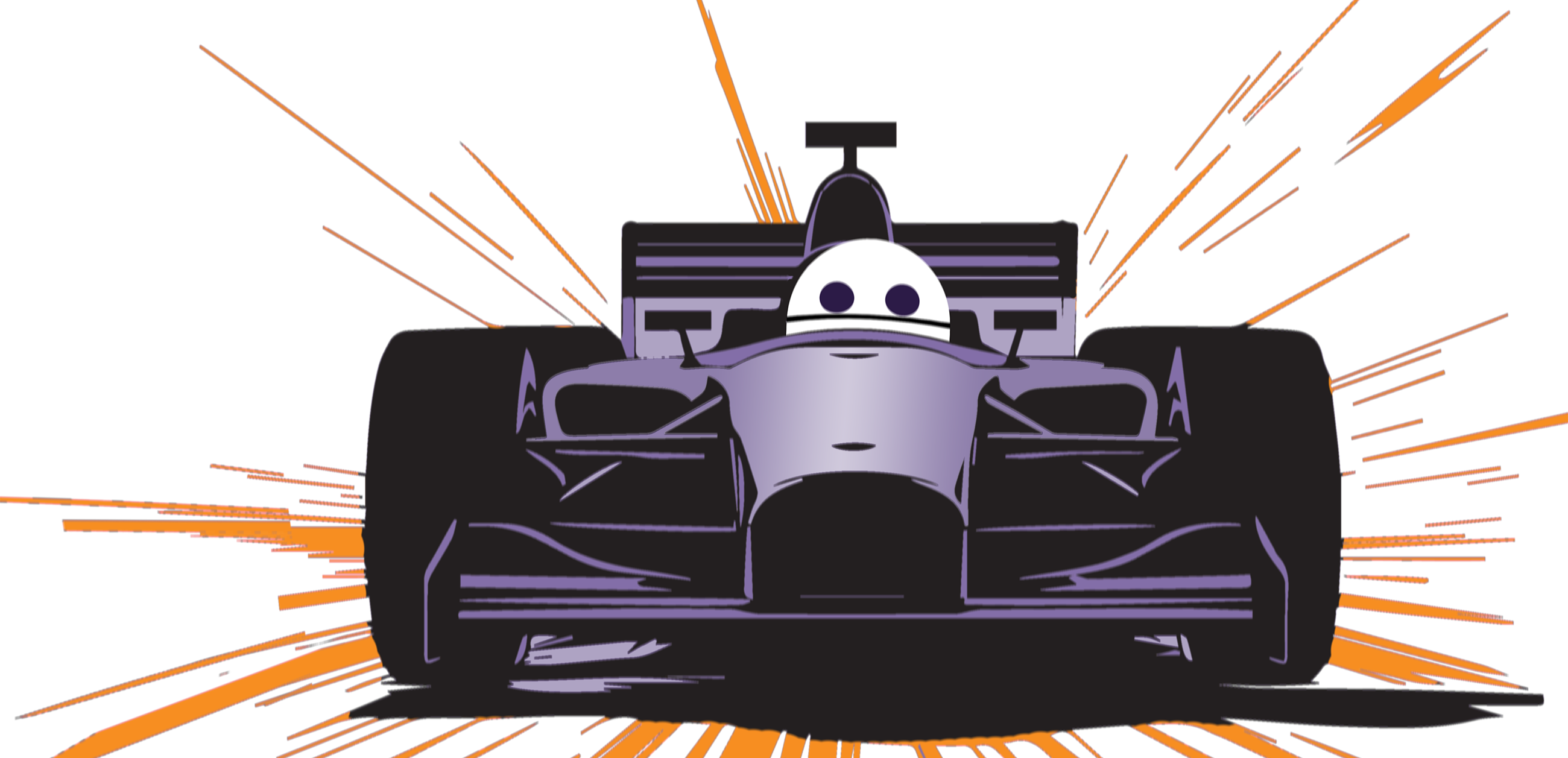 Fritz behind the wheel