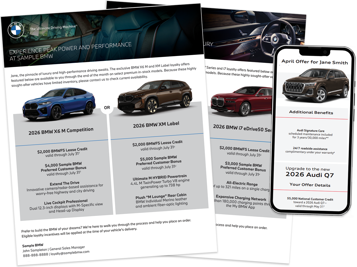Direct Mail Examples