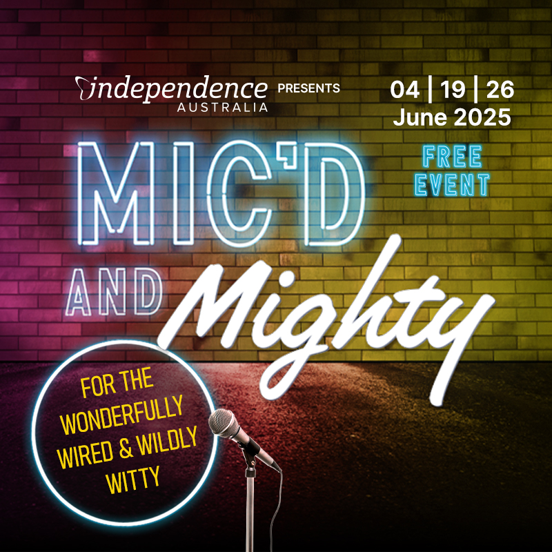 Mic'd & Mighty Banner Mobile