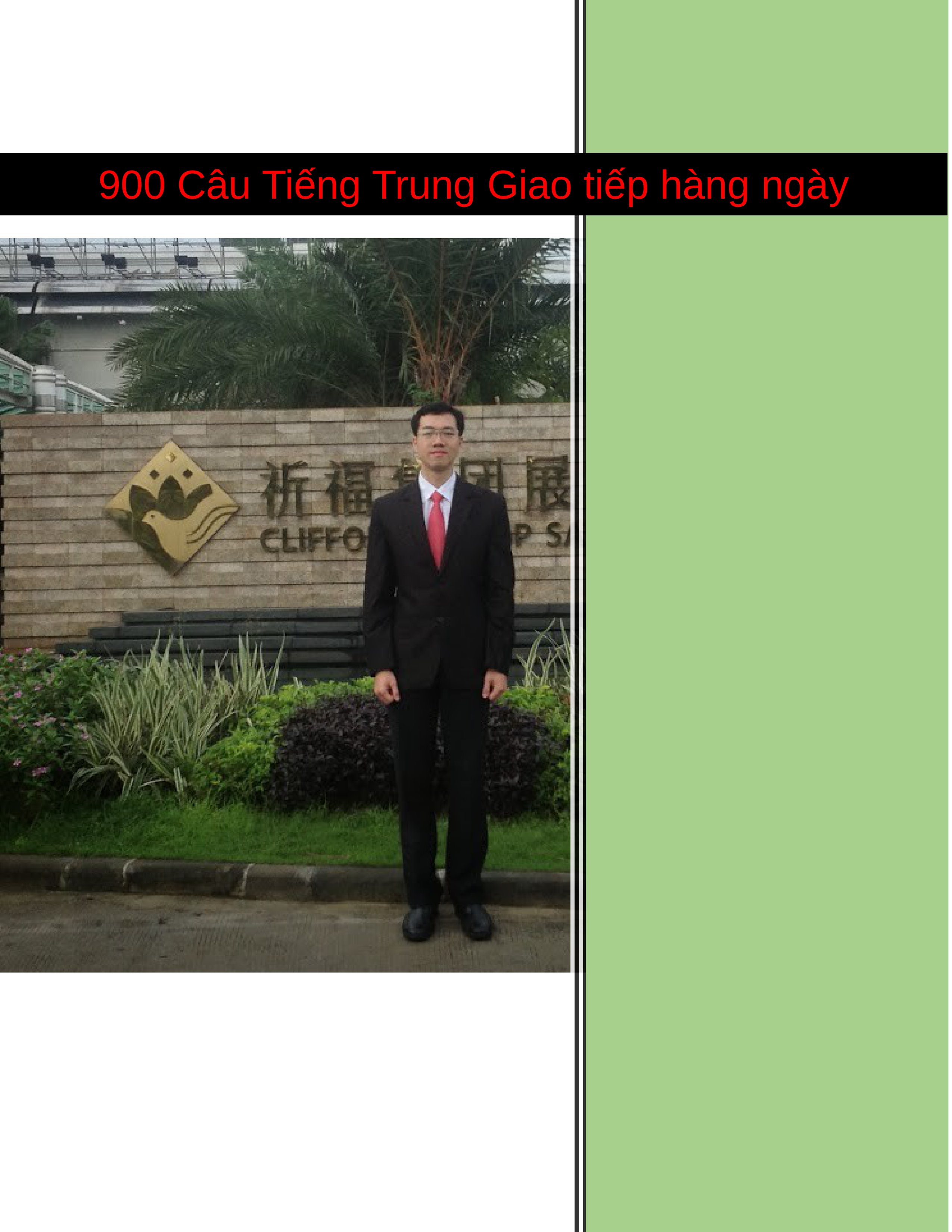 900 câu giao tiếp tiếng trung hàng ngày