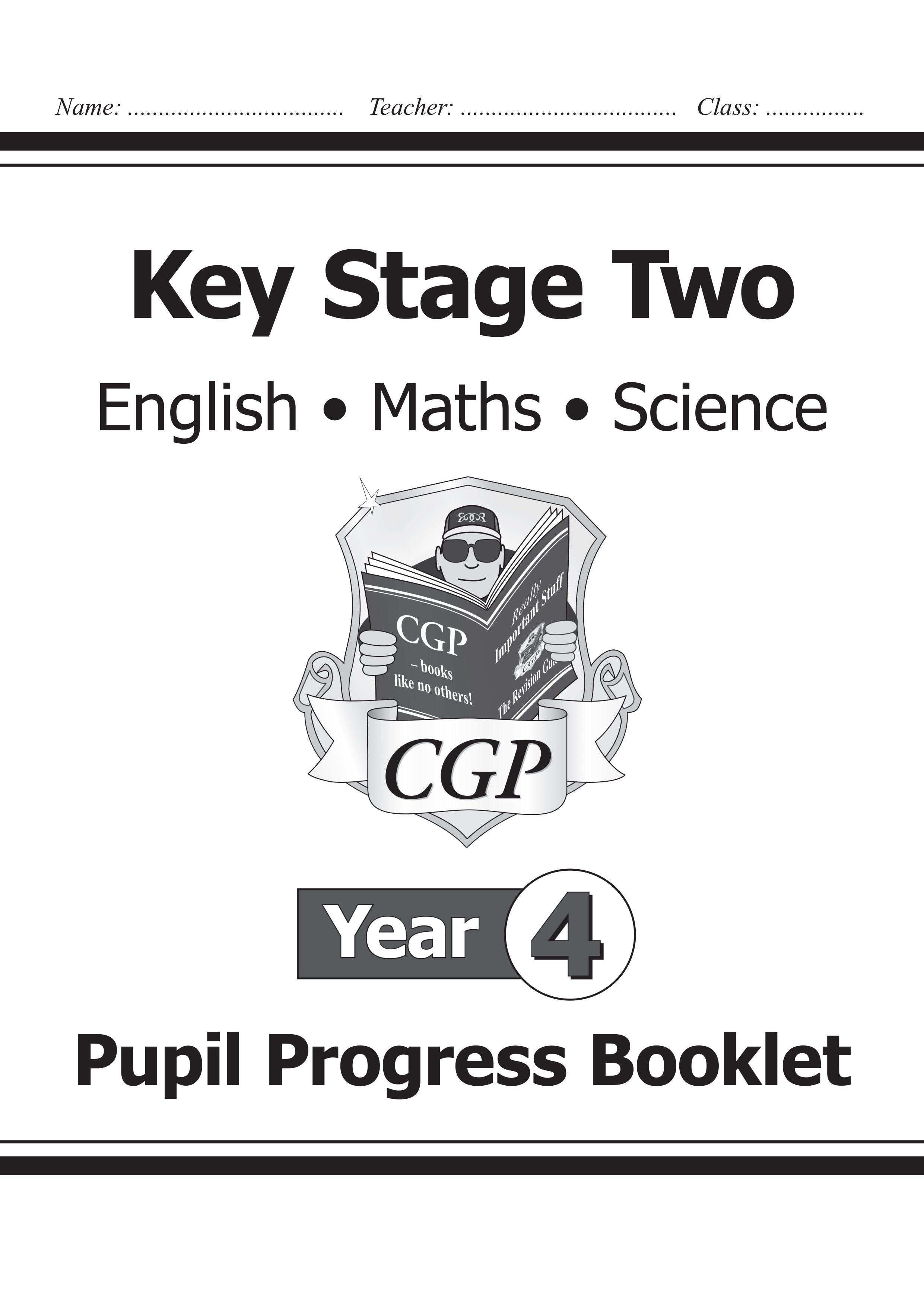 pupil progress booklet year4