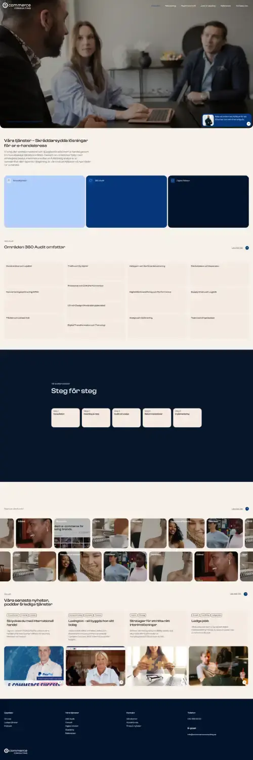 E-commerce consulting