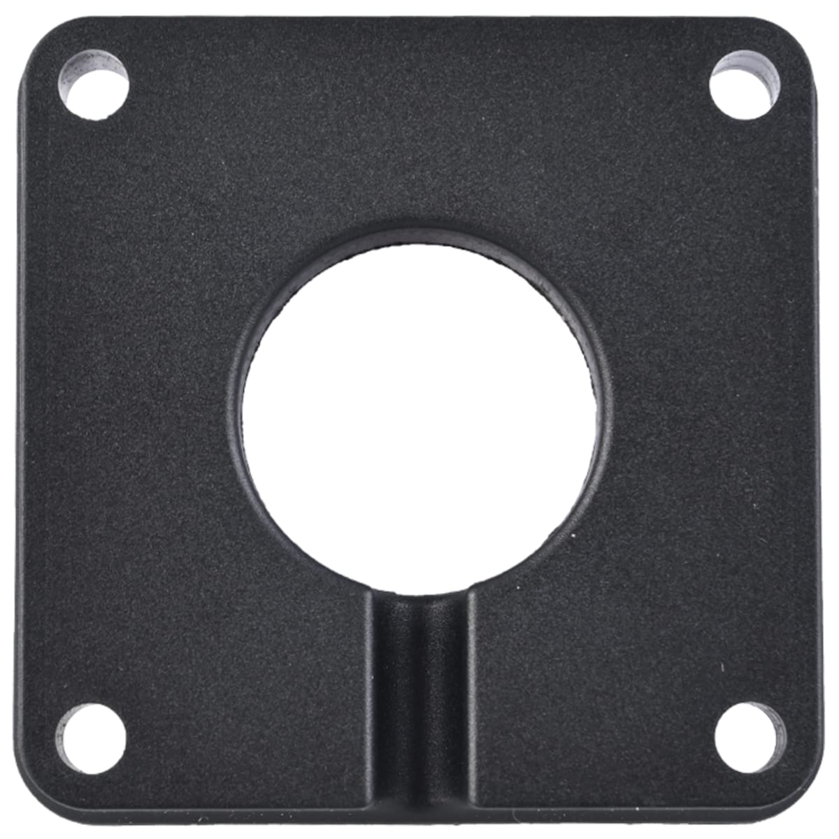 Adapterkappe hinten zur Kabelführung