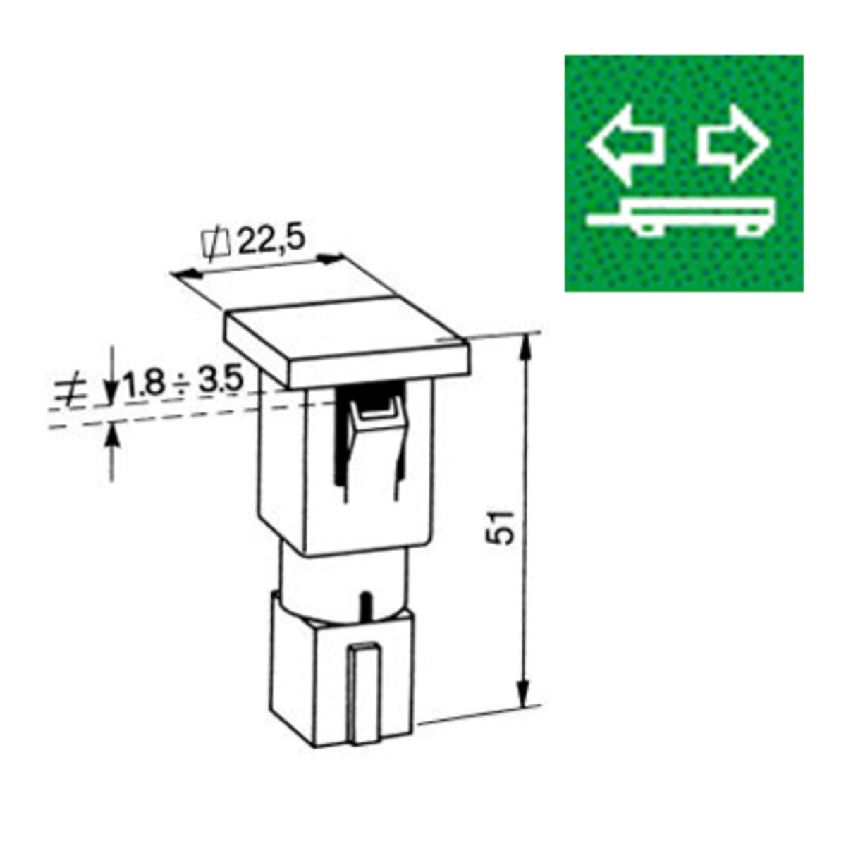 Bild von Kontrollleuchte Blinker Anhänger