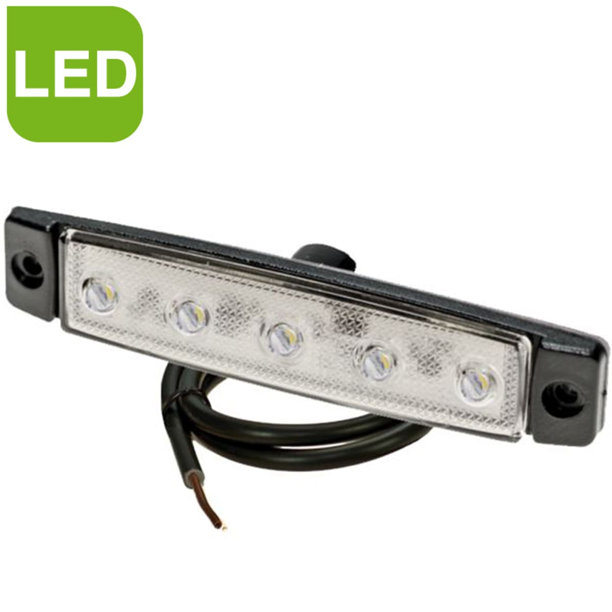 LED Positionsleuchte weiss 12/24V